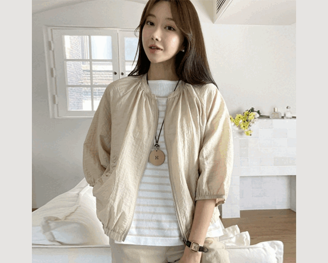 상세참조 L25CS-MK6676/아르쉘 셔링 봄버 자켓